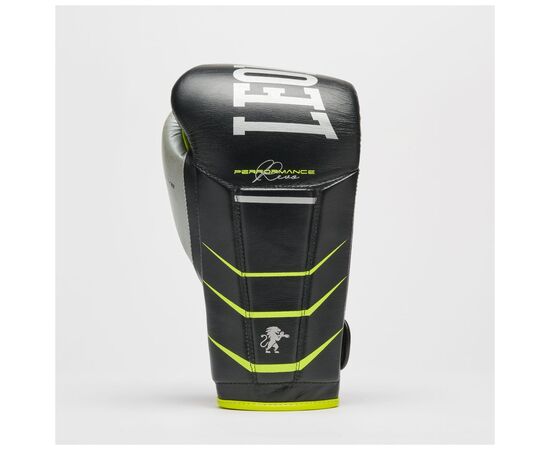 Боксерские перчатки Leone GN110F Revo Fluo Black 12 унцій (GN110F_Black_12oz), изображение 4 Боксерские перчатки Leone GN110F Revo Fluo Black 12 унцій (GN110F_Black_12oz), изображение 4