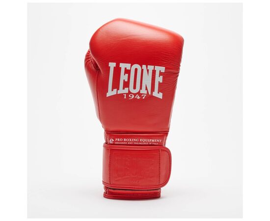 Боксерские перчатки Leone GN111 The Greatest Red 10 унцій (GN111_Red_10oz), изображение 4 Боксерские перчатки Leone GN111 The Greatest Red 10 унцій (GN111_Red_10oz), изображение 4