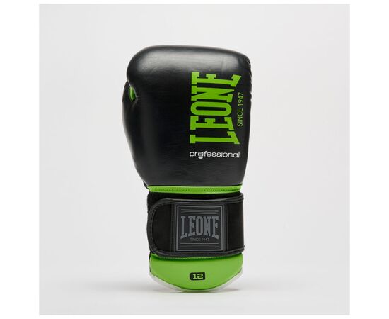 Боксерские перчатки Leone GN115 Professional 2 Black 16 унцій (GN115_Black_16oz), изображение 5 Боксерские перчатки Leone GN115 Professional 2 Black 16 унцій (GN115_Black_16oz), изображение 5