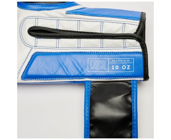 Боксерские перчатки Leone GN208 Iconic Blue 10 унцій (GN208_Blue_10oz), изображение 10 Боксерские перчатки Leone GN208 Iconic Blue 10 унцій (GN208_Blue_10oz), изображение 10