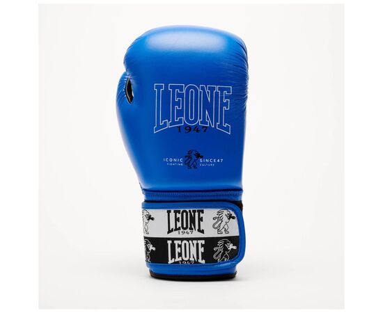 Боксерские перчатки Leone GN208 Iconic Blue 14 унцій (GN208_Blue_14oz), изображение 4
