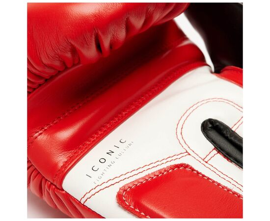 Боксерские перчатки Leone GN208 Iconic Red 14 унцій (GN208_Red_14oz), изображение 8 Боксерские перчатки Leone GN208 Iconic Red 14 унцій (GN208_Red_14oz), изображение 8