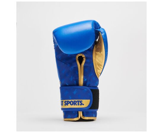 Боксерские перчатки Leone GN220 DNA Blue 10 унцій (GN220_Blue_10oz), изображение 5 Боксерские перчатки Leone GN220 DNA Blue 10 унцій (GN220_Blue_10oz), изображение 5