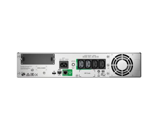 Источник бесперебойного питания APC Smart-UPS 1000VA RM 2U (SMT1000RMI2UC), изображение 3 Источник бесперебойного питания APC Smart-UPS 1000VA RM 2U (SMT1000RMI2UC), изображение 3