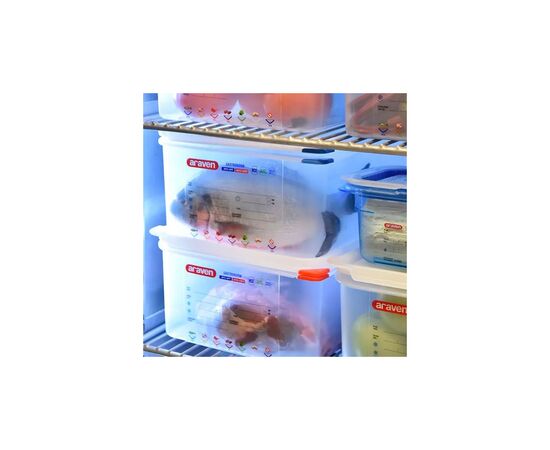 Пищевой контейнер Araven з кришкою GN 1/3 h-15 см 6 л (03031), изображение 3 Пищевой контейнер Araven з кришкою GN 1/3 h-15 см 6 л (03031), изображение 3