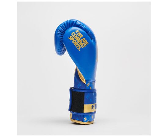 Боксерские перчатки Leone GN220 DNA Blue 16 унцій (GN220_Blue_16oz), изображение 7 Боксерские перчатки Leone GN220 DNA Blue 16 унцій (GN220_Blue_16oz), изображение 7