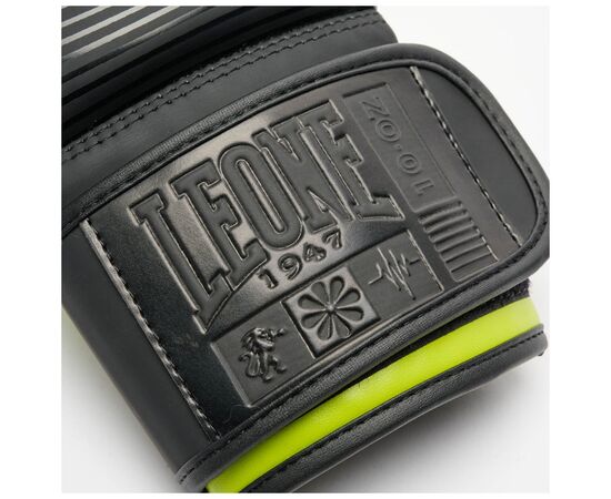 Боксерські рукавички Leone GN313 Waves Black 12 унцій (GN313_Black_12oz), зображення 8