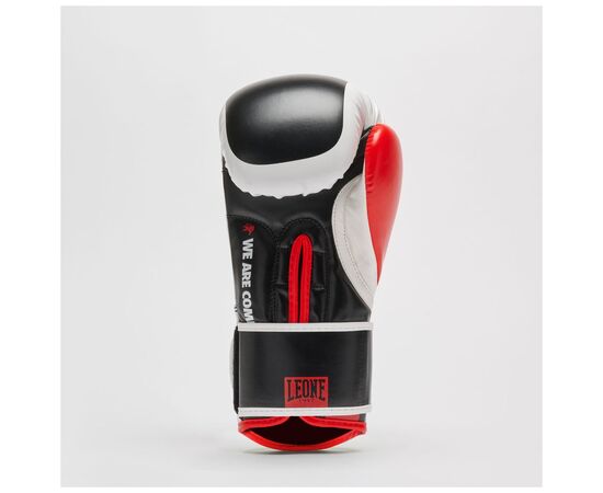 Боксерські рукавички Leone GN333 Logo WACS Black 12 унцій (GN333_Black_12oz), зображення 5 Боксерські рукавички Leone GN333 Logo WACS Black 12 унцій (GN333_Black_12oz), зображення 5