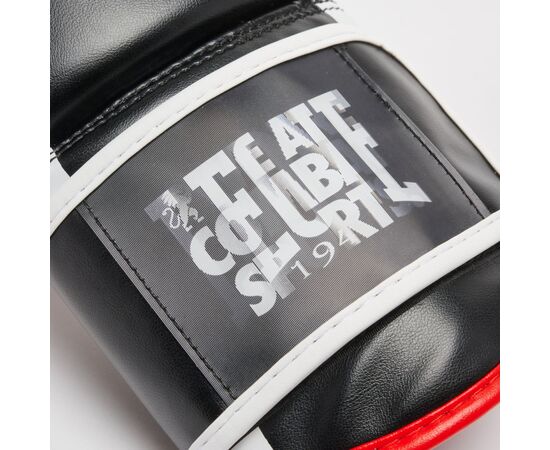 Боксерські рукавички Leone GN333 Logo WACS Black 12 унцій (GN333_Black_12oz), зображення 9 Боксерські рукавички Leone GN333 Logo WACS Black 12 унцій (GN333_Black_12oz), зображення 9