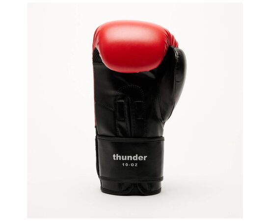 Боксерские перчатки Leone GN383 Thunder Red 10 унцій (GN383_Red_10oz), изображение 6 Боксерские перчатки Leone GN383 Thunder Red 10 унцій (GN383_Red_10oz), изображение 6