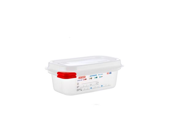 Харчовий контейнер Araven з кришкою GN 1/9 h-6,5 см 0,6 л (03020)