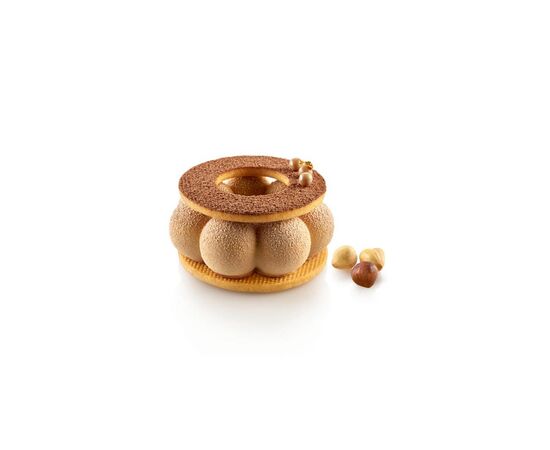 Форма для выпечки Silikomart Curve Flex Truffle Crown 90 d-82 h-29 мм (TRUFFLE CROWN 90), изображение 2 Форма для выпечки Silikomart Curve Flex Truffle Crown 90 d-82 h-29 мм (TRUFFLE CROWN 90), изображение 2
