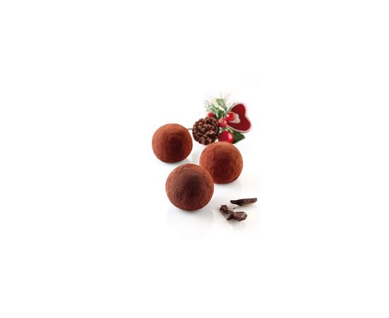 Форма для выпечки Silikomart New Truffles 20 d-32 мм h-28 мм (TRUFFLES 20), изображение 2 Форма для выпечки Silikomart New Truffles 20 d-32 мм h-28 мм (TRUFFLES 20), изображение 2
