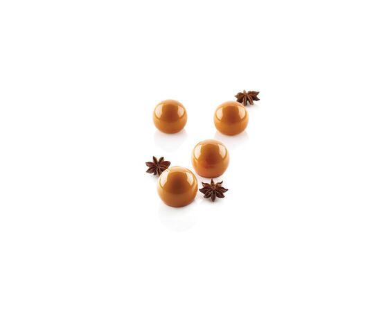 Форма для выпечки Silikomart New Truffles 40 d-42 h-36 mm (TRUFFLES 40), изображение 2 Форма для выпечки Silikomart New Truffles 40 d-42 h-36 mm (TRUFFLES 40), изображение 2