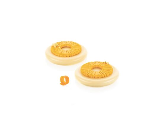 Форма для выпечки Silikomart Curve Flex TUTU 24 d-75 h-8 мм (TUTU 24), изображение 3 Форма для выпечки Silikomart Curve Flex TUTU 24 d-75 h-8 мм (TUTU 24), изображение 3