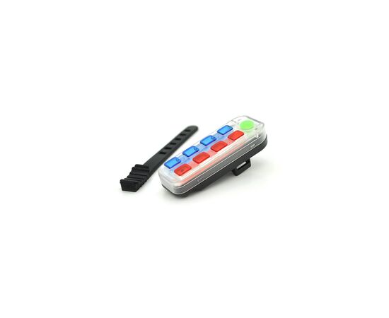 Задняя велофара Voltronic QX-W07-1