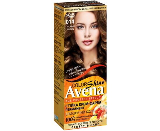 Краска для волос Acme Color Avena Shine Color Стойкая 014 - Русый (4823115502544)