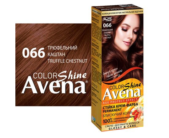 Фарба для волосся Acme Color Avena Shine Color Стійка 066 - Трюфельний каштан (4823115502612), зображення 3 Фарба для волосся Acme Color Avena Shine Color Стійка 066 - Трюфельний каштан (4823115502612), зображення 3
