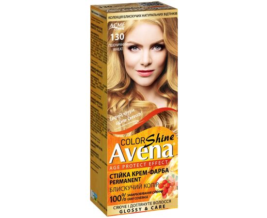Фарба для волосся Acme Color Avena Shine Color Стійка 130 - Пшеничний (4823115502490)