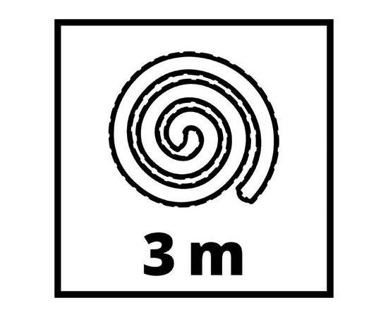 Шланг для строительного пылесоса Einhell премиум, сверхпрочный, 3м (2362005), изображение 2