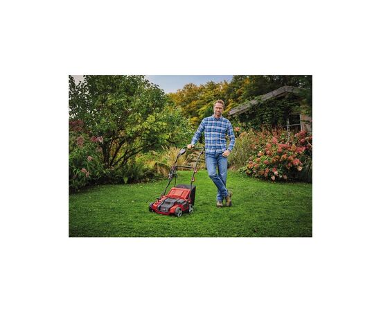 Аэратор Einhell скарификатор GE-SA 1435/1 1400Вт, 35см, ножи 16шт (3420690), изображение 4 Аэратор Einhell скарификатор GE-SA 1435/1 1400Вт, 35см, ножи 16шт (3420690), изображение 4
