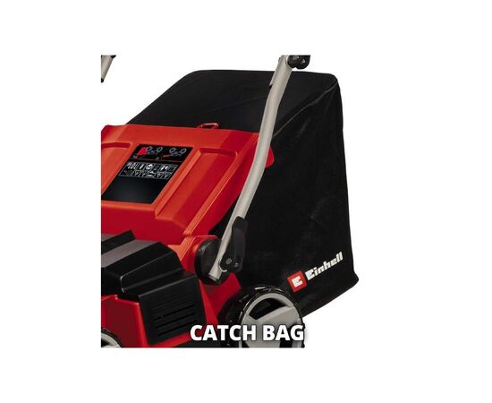 Аэратор Einhell скарификатор GE-SA 1435/1 1400Вт, 35см, ножи 16шт (3420690), изображение 7 Аэратор Einhell скарификатор GE-SA 1435/1 1400Вт, 35см, ножи 16шт (3420690), изображение 7