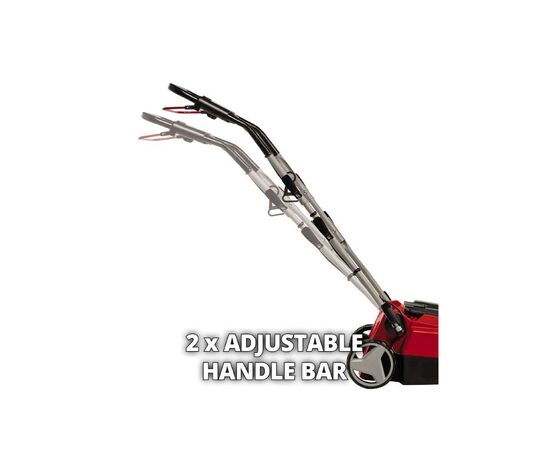 Аэратор Einhell скарификатор GE-SA 1435/1 1400Вт, 35см, ножи 16шт (3420690), изображение 9 Аэратор Einhell скарификатор GE-SA 1435/1 1400Вт, 35см, ножи 16шт (3420690), изображение 9