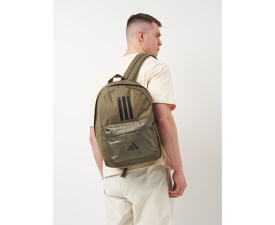 Рюкзак туристический Adidas Clsc Bars 3S IS7042 27,5L коричневий, чорний (4067901878653), изображение 8 Рюкзак туристический Adidas Clsc Bars 3S IS7042 27,5L коричневий, чорний (4067901878653), изображение 8