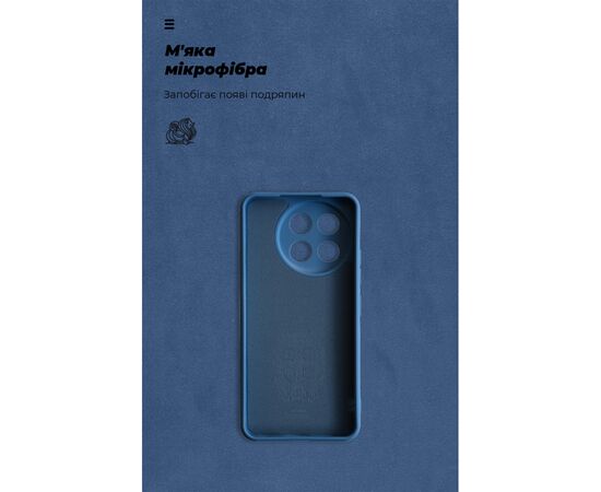 Чехол для мобильного телефона Armorstandart ICON Tecno Spark 30 Pro 4G (KL7)Dark Blue (ARM83314), изображение 4