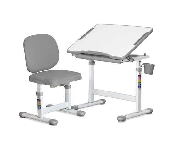 Парта со стулом Evo-kids Evo-06 Plus Grey (Evo-06 Plus G)