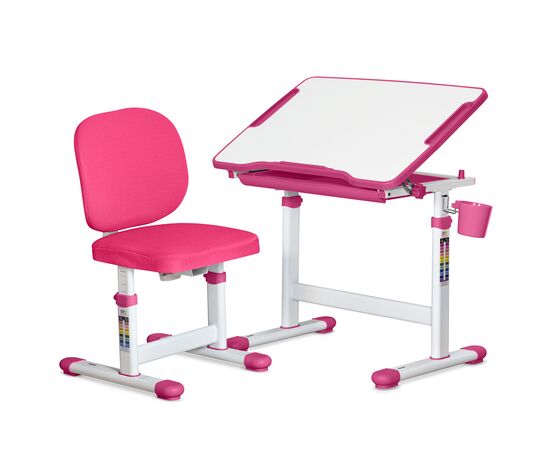 Парта со стулом Evo-kids Evo-06 Plus Pink (Evo-06 Plus PN)