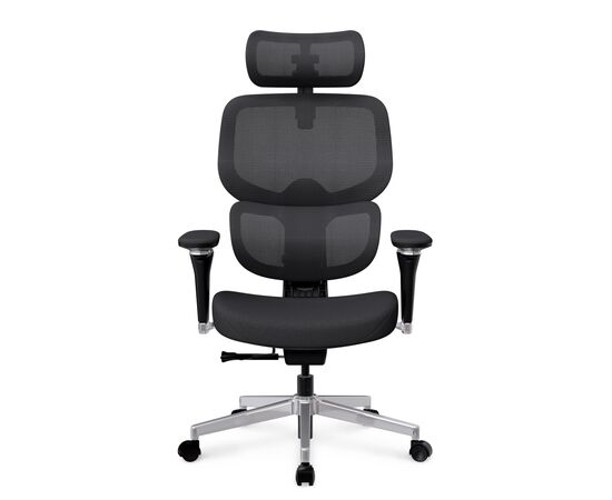 Офисное кресло Mealux D2 Air Fabric Black (HF-D2 F/B), изображение 2 Офисное кресло Mealux D2 Air Fabric Black (HF-D2 F/B), изображение 2