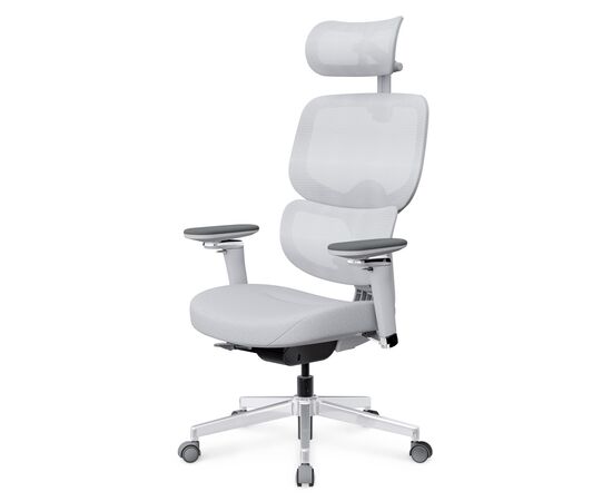 Офисное кресло Mealux D2 Air Fabric Grey (HF-D2 F/G), изображение 3 Офисное кресло Mealux D2 Air Fabric Grey (HF-D2 F/G), изображение 3