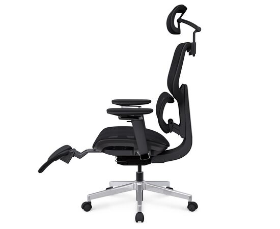 Офисное кресло Mealux D2 Air Plus Black (HF-D2 Plus M/B), изображение 4 Офисное кресло Mealux D2 Air Plus Black (HF-D2 Plus M/B), изображение 4