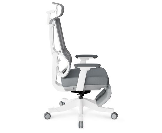 Офисное кресло Mealux S6 Air Fabric Grey White (HF-S6 F/ GW), изображение 5 Офисное кресло Mealux S6 Air Fabric Grey White (HF-S6 F/ GW), изображение 5