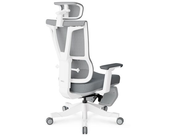 Офисное кресло Mealux S6 Air Fabric Grey White (HF-S6 F/ GW), изображение 6 Офисное кресло Mealux S6 Air Fabric Grey White (HF-S6 F/ GW), изображение 6