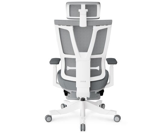 Офисное кресло Mealux S6 Air Fabric Grey White (HF-S6 F/ GW), изображение 7 Офисное кресло Mealux S6 Air Fabric Grey White (HF-S6 F/ GW), изображение 7
