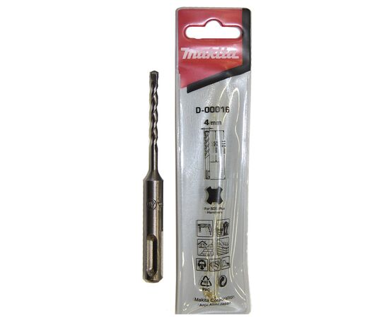 Бур Makita SDS-PLUS 4x110 мм (D-00016)
