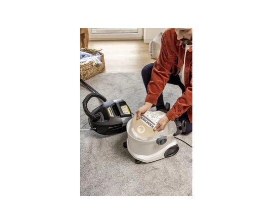 Мешок для пылесоса Karcher KFI 657 флисовый SE 5, SE 5.100, SE 6.100, 4шт (2.863-371.0), изображение 2 Мешок для пылесоса Karcher KFI 657 флисовый SE 5, SE 5.100, SE 6.100, 4шт (2.863-371.0), изображение 2