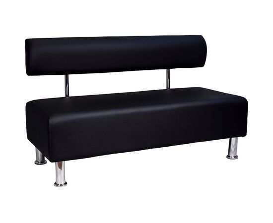 Диван офісний Примтекс плюс Aspetto 02 D-5, 1200 мм, екошкіра, black (Aspetto 02 D-5)