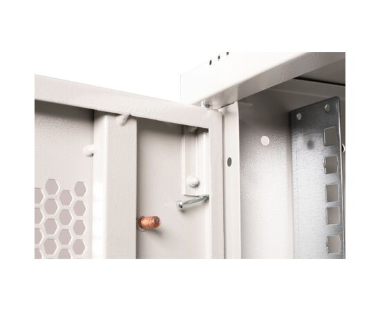 Шкаф настенный Digitus SOHO PRO 12U 19" 540x400, perforated door, grey (DN-49210), изображение 10 Шкаф настенный Digitus SOHO PRO 12U 19" 540x400, perforated door, grey (DN-49210), изображение 10