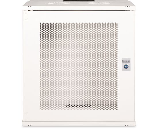 Шкаф настенный Digitus SOHO PRO 12U 19" 540x400, perforated door, grey (DN-49210), изображение 3 Шкаф настенный Digitus SOHO PRO 12U 19" 540x400, perforated door, grey (DN-49210), изображение 3