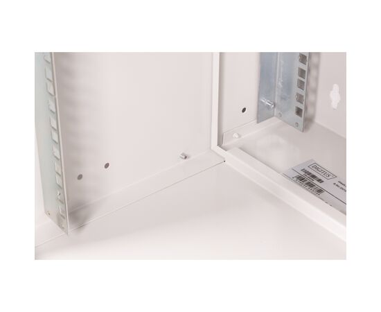 Шкаф настенный Digitus SOHO PRO 12U 19" 540x400, perforated door, grey (DN-49210), изображение 6 Шкаф настенный Digitus SOHO PRO 12U 19" 540x400, perforated door, grey (DN-49210), изображение 6
