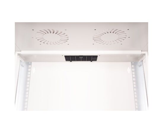 Шкаф настенный Digitus SOHO PRO 12U 19" 540x400, perforated door, grey (DN-49210), изображение 8 Шкаф настенный Digitus SOHO PRO 12U 19" 540x400, perforated door, grey (DN-49210), изображение 8