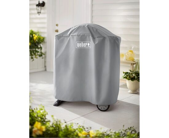 Аксессуар для гриля Weber Чохол для серії Q100/1000 та 200/2000 + візок/підставка (7177), изображение 2 Аксессуар для гриля Weber Чохол для серії Q100/1000 та 200/2000 + візок/підставка (7177), изображение 2