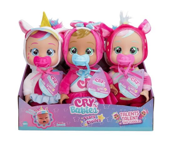 Кукла IMC Cry Babies Нежные объятия Звездные Таланты Плакса Хана 25 см (911543), изображение 10 Кукла IMC Cry Babies Нежные объятия Звездные Таланты Плакса Хана 25 см (911543), изображение 10