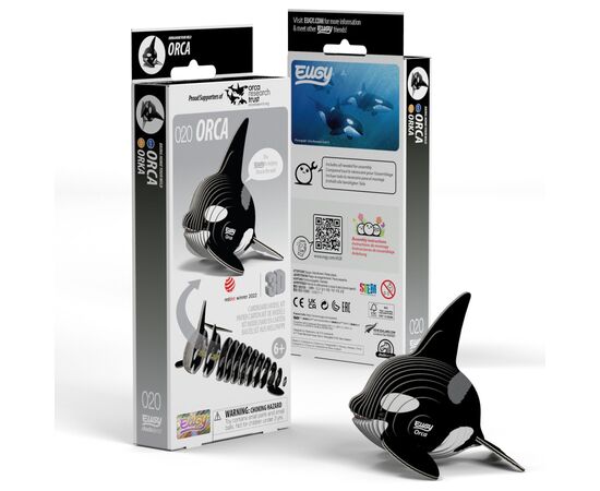 Пазл Eugy 3D Зоопарк Косатка (XEG-020), изображение 4 Пазл Eugy 3D Зоопарк Косатка (XEG-020), изображение 4