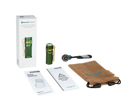 Фонарь Olight Baton 4 OD Green (0.0000.0862), изображение 7 Фонарь Olight Baton 4 OD Green (0.0000.0862), изображение 7