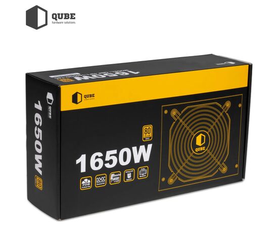 Блок питания Qube 1650W (QBF-HP1-1650GD-14C), изображение 12 Блок питания Qube 1650W (QBF-HP1-1650GD-14C), изображение 12