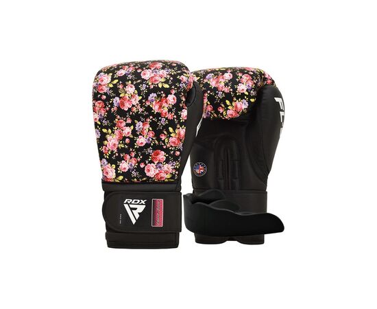 Боксерские перчатки RDX FL-5 Black 12 унцій (BGR-FL5B-12oz)